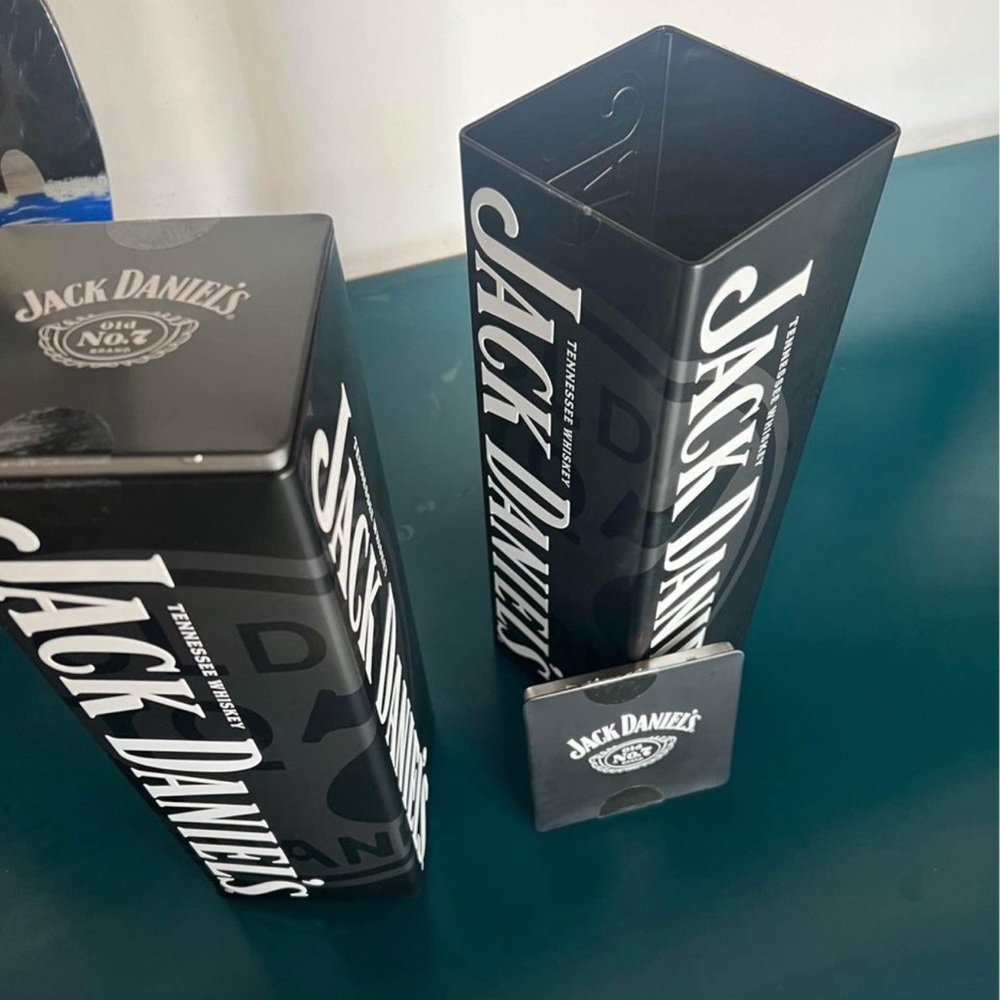 Set of 2 Jack Daniels Metal Boxes Only